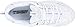 Skechers Sport Women's D'Lites Lace-Up Sneaker, White/Silver, 8 M US