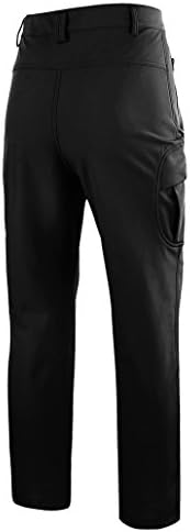 exeke Men's Thermal Hiking Pants Lined Ski Pant Waterproof Outdoor Pants