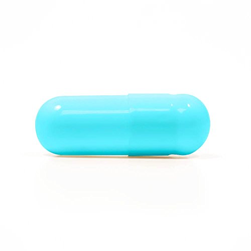 Capsuline Colored Gelatin Empty Capsules Size 1 Blue/Blue 1000 Count Capsuline Colored Gelatin Empty Capsules Size 1 Blue/Blue 1000 Count