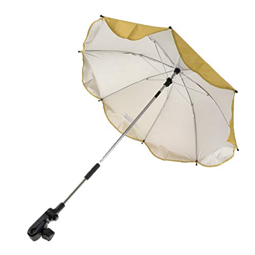 image for Prettyia Heavy Duty Beach Umbrella Clamp-on Sun Protection Parasol All
