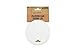 iLIDS Mason Jar Drink Lid, Wide Mouth, White, 2-Pack