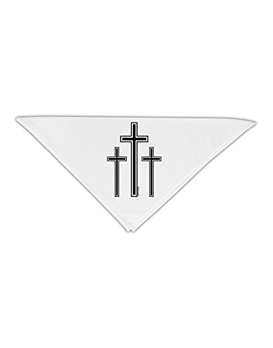 TooLoud Three Cross Design - Easter Adult 19" Square Bandana
