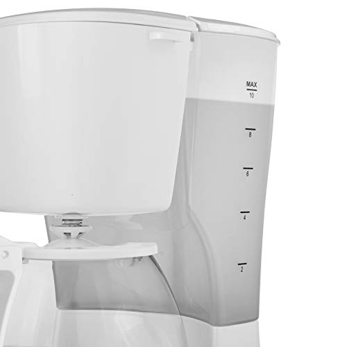 Tristar Kaffeemaschine mit 1,25L Fassungsvermögen – für 10-12 Tassen, auch für Camping, Weiß, CM-1252 – Bild 5