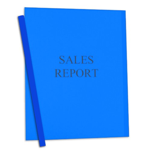 C-Line Report Covers with Binding Bars, Blue Vinyl, Blue Bars, 8.5 x 11 Inches, 50 per Box (32555)