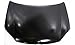 Evan-Fischer EVA17072052655 Hood for Volkswagen Jetta 05-10 Steel 5th Gen. Sedan/Wagon (09) Replaces Partslink# VW1230131