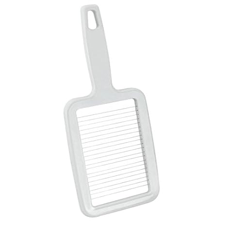 Metaltex Kartoffelschneider aus Edelstahl, Silber 8 x 8 x 1 cm