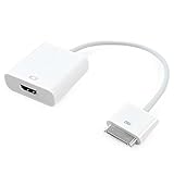 GUMP Dock Connector to HDMI HDTV TV Adapter Cable for iPad iPad2 iPad3 iPhone 4/4s iPod iTouch 4