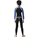 Nataly Osmann Kids Wetsuit Neoprene 2.5mm Long/Short Sleeve One Piece Full Diving Suit UV Protection Swimsuit for Boys Girls