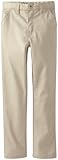 Eddie Bauer Big Boys' Twill Pant (More Styles Available), Khaki-VZJH, 16