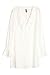 Zealmer Women's V Neck Lotus Leaf Ruffle Trumpet Sleeve Casual Dress