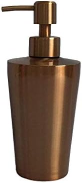 Lotion Dispensers LiTingDz Soap Dispenser Pump, 304 Stainless Steel Countertop 350ml Capacity Rose Gold Emulsion Dispenser