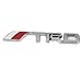 T-TS 3D TRD Metal Badge Metal Emblem Sticker Logo for Toyota Car Decor