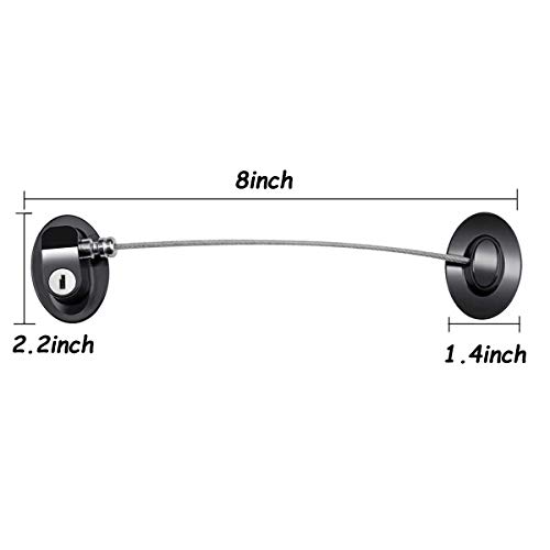 Refrigerator Door Locks,Mini Fridge Lock, File Lock, Drawer