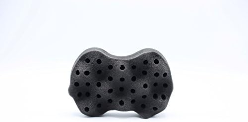 NuDred The Original Wooden Replaceable Curl Sponge - Single Convoluted Small Holes
