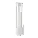 FTVOGUE Paper Cups Dispenser 7.5cm Long Anti Dust Plastic Holder 50 Cups Convenient Container