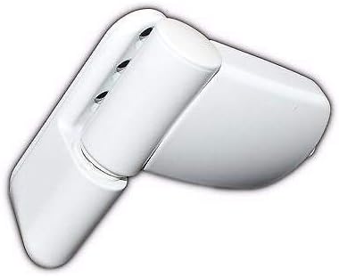 UPVC Door Flag Hinge Avocet MT3D Mini Triad Adjustable For Double Glazing Doors (White pack of 1) - Image 5