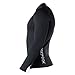 Hyperflex Wetsuits Men's Voodoo 1.5mm Pullover Jacket, Black, Large - Surfing, Windsurfing & Wakeboarding