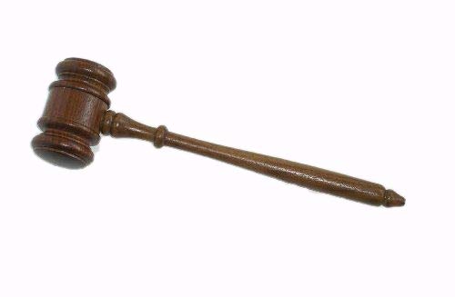 Gavel Authentic Walnut - Made in USA