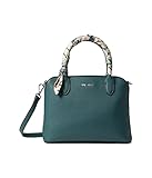 Nine West Merrylou Dome Satchel Bottle Green One Size