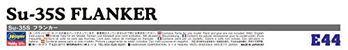 HAS01574 1:72 Hasegawa Su-35S Flanker [MODEL BUILDING KIT]