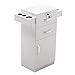 BarberPub Locking Beauty Salon Storage Hair Dryer Holder Stylist Equipment Drawer 2021 (White)thumb 1
