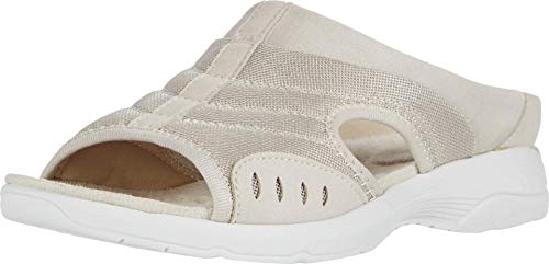 Easy Spirit Traciee2 Women's Sandal, 11 E US, Silver Grey-Taupe
