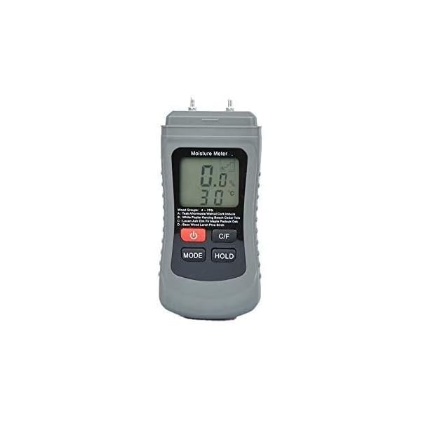 XINGDONG Holzfeuchtigkeitszähler Digitalholz Hydrometer Papier Feuchtigkeitstester Tragbare Holz Wasser…