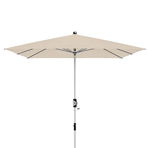 Knirps Sonnenschirm AUTOMATIC – Quadratischer Kurbelschirm – Modernes Design – Starker UV-Schutz – 240x240 cm… – Bild 5