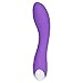 Wand Massager by Gonzo – Waterproof, Multi-Speed, & Rechargeable - Medical Grade Silicone in Vibrant Purple – 1 Year Warranty