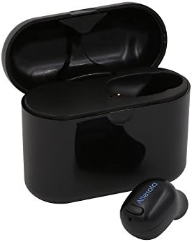 Alterola IE600P Mini Bluetooth Earbud, Single Wireless Earbud with 30 Hour Battery Life - 400 mAh Charging Case, Invisible Headphone Earpiece with Mic for Handsfree Calls (1 Piece)