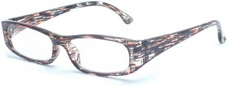 About Eyes G659 Afra Brown Reading Glasses Strength +2.50 with Pouch by About Eyes