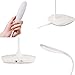 Lachesis LED Desk Lamp, Eye-protected Portable USB Charging Port LED Table Lamp, Touch-Sensitive Control Panel, Adjustable Brightness