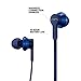 Sol Republic Shadow Fusion Bluetooth Earbuds, Blue 10-Hour Playtime Comfortable Knit Tech Fiber Collar Magnetic Connection Earbuds Flexible Compact Storage Convenient Carrying Case