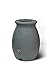 Algreen Products Castilla Rain Barrel 50-Gallon, Charcoalstone