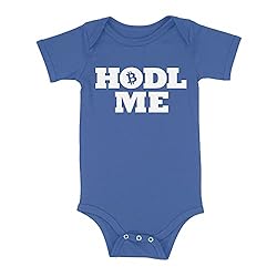 Luxxology HODL Me Baby Infant Bodysuit, Royal NB