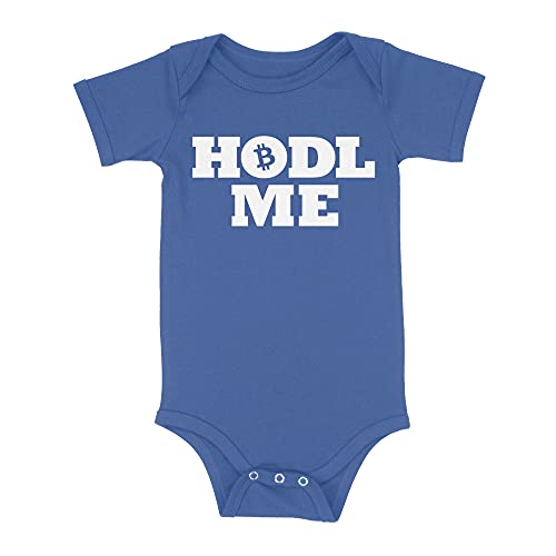 Luxxology HODL Me Baby Infant Bodysuit, Royal NB