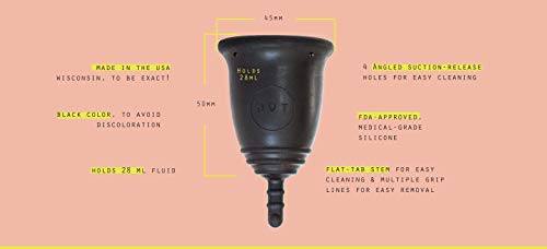 Dot Cup - Soft, Comfortable, Menstrual Cup - Buy One Give One - Made in USA - Patented Design - Best - //coolthings.us