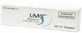 LMX 5% Topical Anorectal Cream relives minor pains, 15g by Ferndale Laboratories Inc. [Beauty]