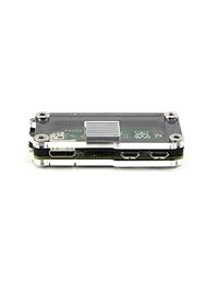 Zebra Zero para Raspberry Pi Zero ~ Negro Hielo T2 con disipador c4labs