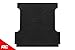 Rough Country Rubber Bed Mat (fits) 2019-2021 Ram Truck 1500 | 6.4 FT Bed | Recycled Bed Liner | RCM662