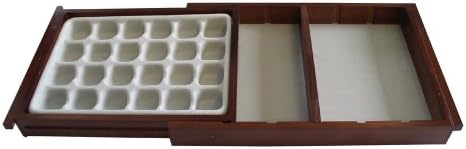 Axis 1450 Expandable Flocked Jewelry Organizer with Adjustable Divider