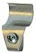 Stainless Steel No Hole Keyhole Hooks Vinyl Siding Mount Country Primitive Exterior Wall D&eacute;cor primary