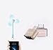 2 Pack,Faost Micro USB OTG to USB Adapter, Micro USB Male OTG to USB Female Adapter, Golden One and Rose Golden One