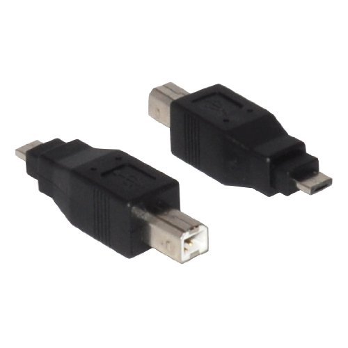 USB 2.0 Male Micro USB A to Male USB B Adapter Cable Converter