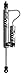 Fox Shocks 985-26-118 Fox 2.0 Factory Series Smooth Body Reservoir Shock CD Adjuster; Extended 24.80 in.; Collapsed 15.20 in.; Stroke 9.60 in.;