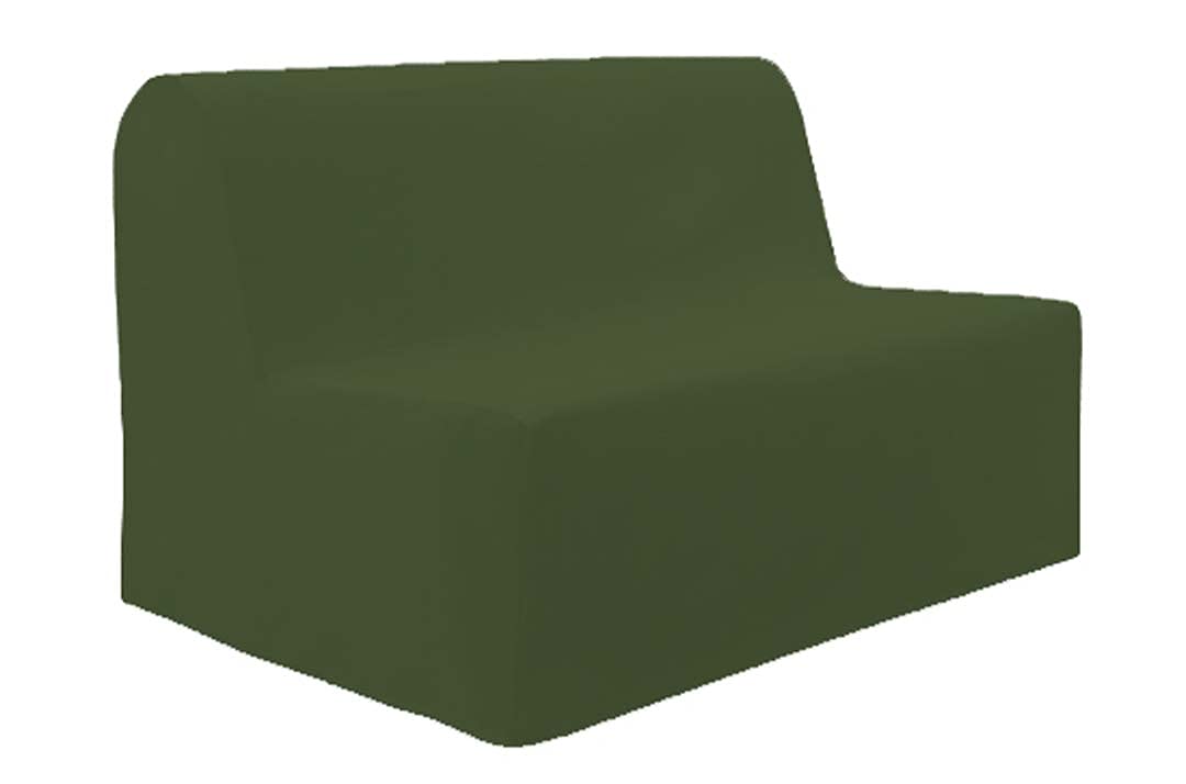 Soleil d'ocre Sofa Cover, Cotton, Green, 140 x 204 cm