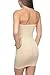 Body Beautiful Shapewear Smooth Strapless Full Body Slip Shaper with Attachable Straps Runs small in fit. Order One Size Up (Nude, Medium/Large)