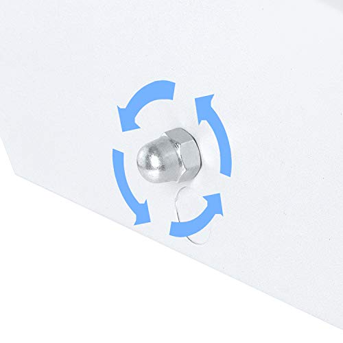 4FT LED Wraparound 50W 5600lm Linear Light Fixture Flush Mount, 4000K, 1-10V Dimmable, 4 Foot LED Kitchen Lighting Fixtures Ceiling for Craft Room, Laundry, Fluorescent Replacement