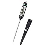 Digital Meat Thermometer Pancellent 5 Second Instant Read Temperature for Kitchen Grill BBQ Food Steak Turkey Candy Milk Bath Water(Update Version)