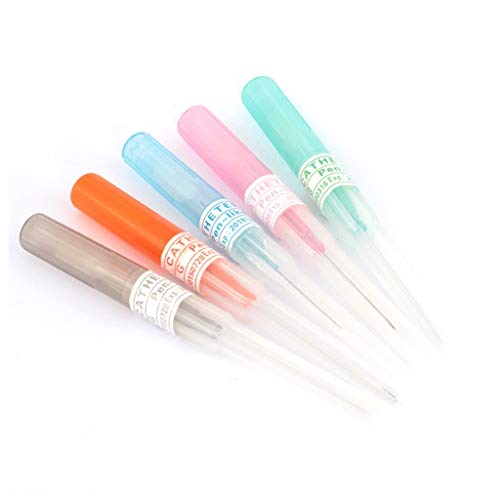 Tattoo Needles Tattoo Kit,Pack of 4 Catheter Piercing Needles Tattoo Piercings Tool Including Sizes 14g 16g 18g 20g for Piercing Supplies Piercing Kit Body Piercing Tool - Thumbnail 3
